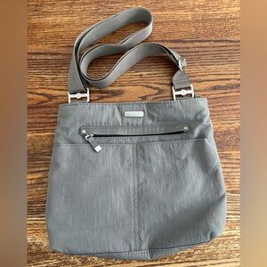Baggallini Gray Adjustable Crossbody Shoulder Bag